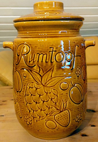 Rumtopf mit deckel - rumtopf,