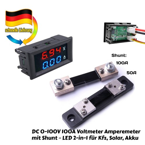 Digitales volt ampere - volt, meter