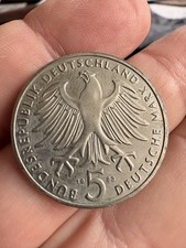 Deutschland -  5 DM -  500. Geburtstag von Martin Luther  - 1983 G  