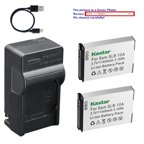 Kastar battery usb - ac, usb-c