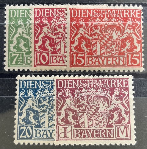 Bayern dienst 1916 - 25-29, **