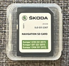 Original SKODA Navigation SD Karte MIB2 Navi EU. Amundsen (22/ 2017 ) 5L0051236T