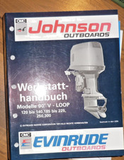 Johnson Outboard Motor omc Werkstatthandbuch Modelle 90 V Lopp