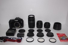 Canon EOS 7D Mark II DSLR-Kamera mit Prime, Standard und Tele Triple