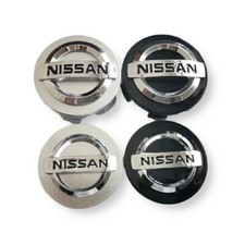 4PCS Nissan Nabenkappen 54mm/60mm - Radhub Center Caps Zubehör Nabendeckel