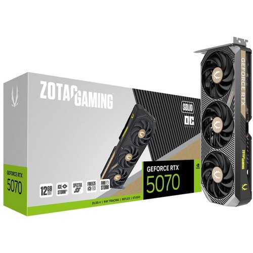 Zotac geforce rtx 5070 - geforce, solid