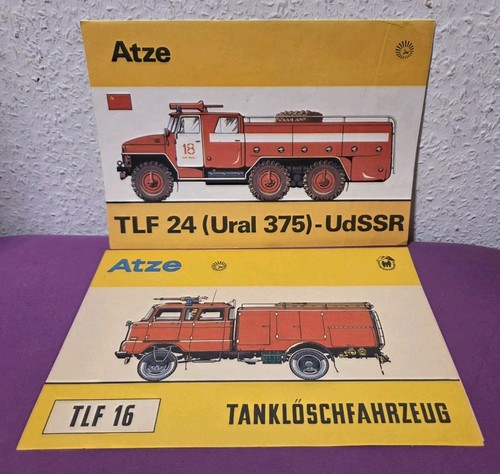 Atze ddr modellbogen - modellbogen, umschlag