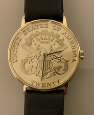 Armbanduhr 20 Dollar Münze