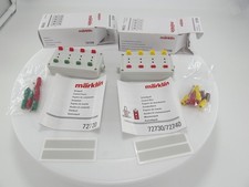 10)  Märklin 72720 + 72740 Stellpult + Schaltpult  TOP / UNBENUTZT !