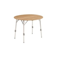 Outwell Custer Runden Klapptisch Campingtisch Esstisch 90x90x48,5-70cm 1699218