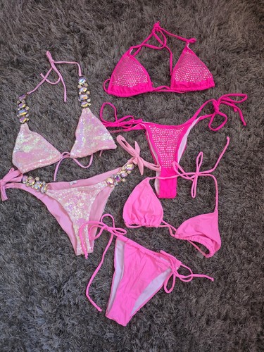 Pinke barbie bikinis - pinke, größe