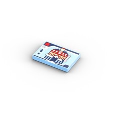 Cafe corner lego set box - cafe,