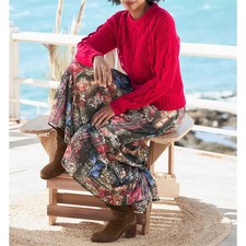 Rock Heine Print schoko rot