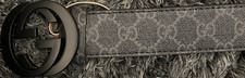 Gucci damengürtel grau - gucci,