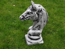 Steinfigur tierfiguren pferd - steinfigur,