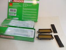 ++ G2010 N Arnold HN6491 Set 2tlg. offene Güterwagen Kohle SNCF Ep3 NEM KK NEU