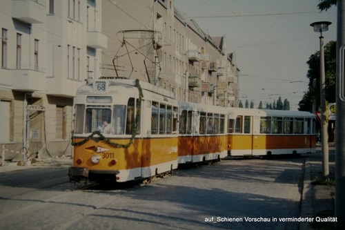 Dia 3011 tram - tram, straßenbahn