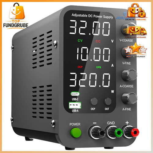 Labornetzteil regelbar 32v - dc,