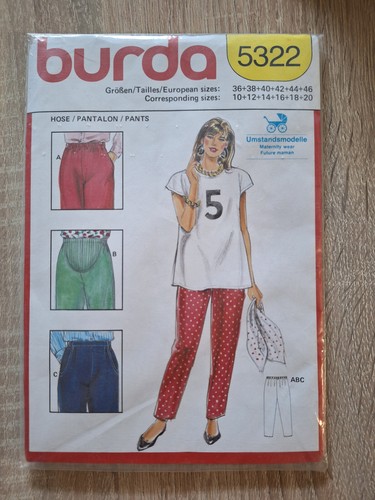 Burda 5322 schnittmuster - burda,