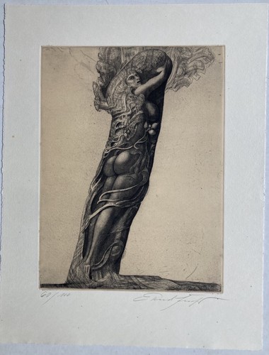 Ernst fuchs daphne eva - ernst,