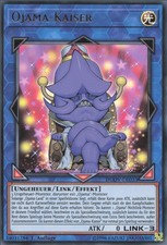 YuGiOh Ojama-Kaiser DUOV-DE033