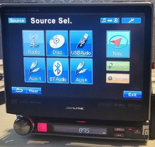 High-End Alpine IVA-D511RB + NVE-M300P Navigation USB, BT-Ready  --- Defekt  ---