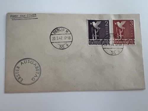 Fdc allierte besetzung 1947 - fdc,
