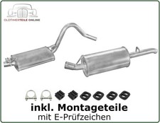 Auspuff Set für Opel Rekord E