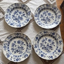 Meissen Speise- Teller Zwiebelmuster Ø24,5cm Höhe 4 cm  1.Wahl Knaufschwerter