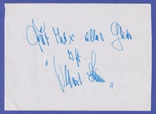 Peter Steiner Original-Autogramm 60er Jahre