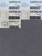 Ikea GRÖNLID Bezug 5er