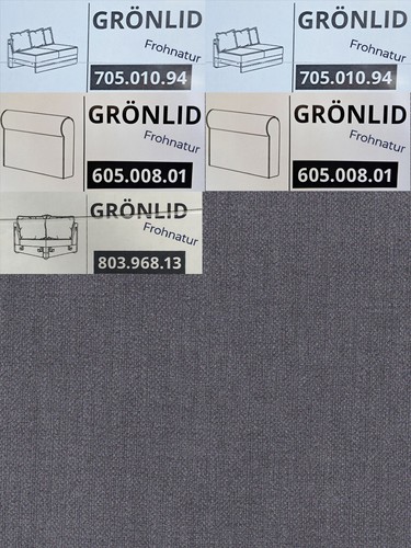 Ikea grönlid bezug 5er - grÖnlid,