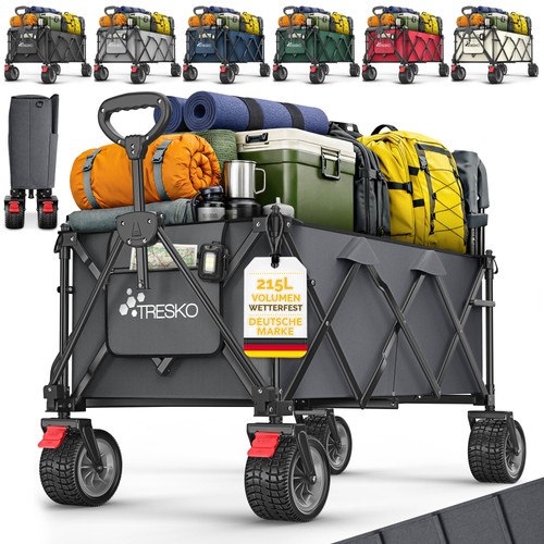 Tresko bollerwagen faltbar - tresko®,