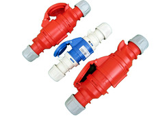 CEE Stecker + Kupplung SET