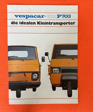 Piaggio Vespa Vespacar Vespa Car tm P703 Prospekt Katalog 1991