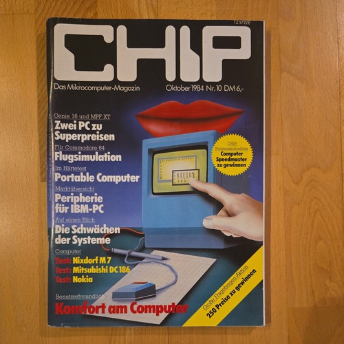 Chip 1984 computer - chip, 10/1984