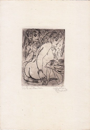 Grafik radierung gerhard - grafik,