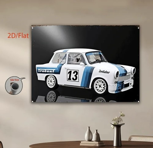 Poster banner trabant 75x50 - trabant,