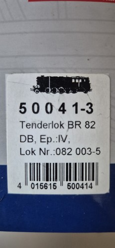 Piko 50041 dampflokomotive - dampflokomotive, br