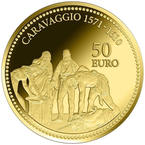 Goldmünze caravaggio - goldmünze,