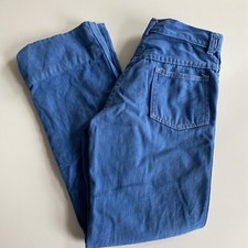DDR Kinder Hose Jeans Gr. 134 Blau Vintage 