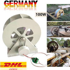 Elektro Wasserkraft Generator 100W Hydro Wasser Turbine Energieerzeuger