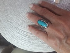 massiver Silberring mit echtem