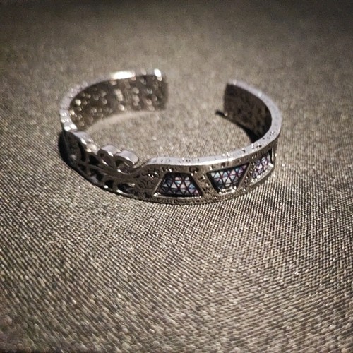 Edles manschetten armband 925 - edles,