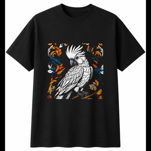 Tattoo kakadu mit federn - tattoo,