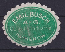 77535) Siegelmarke Emil Busch
