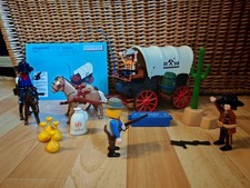 Playmobil Western Planwagen 5248  fast vollständig