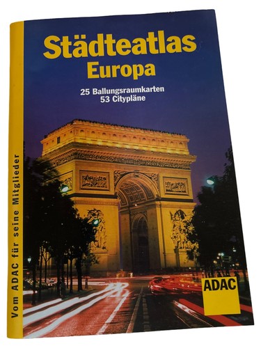 Adac städteatlas europa - adac,