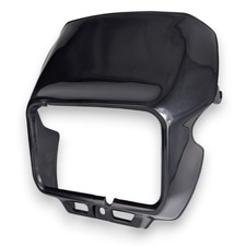 Lampenmaske schwarz für Yamaha XT 350 / XT 600 43F Z Tenere Scheinwerfer Frontv.