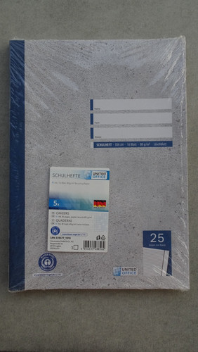 Schulhefte united office - 15,